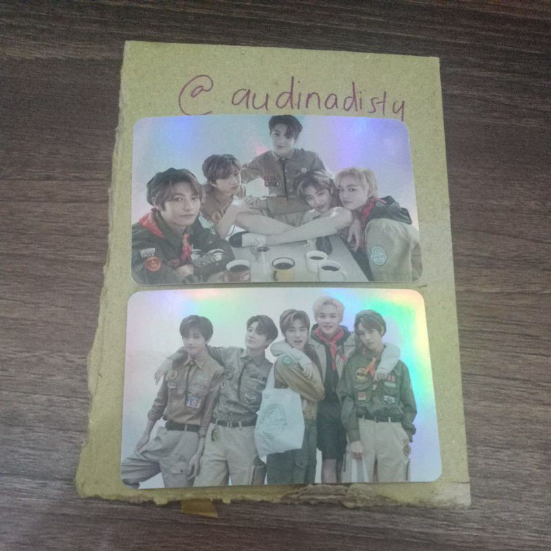pc sticker summer vacation kit nct dream (get both)