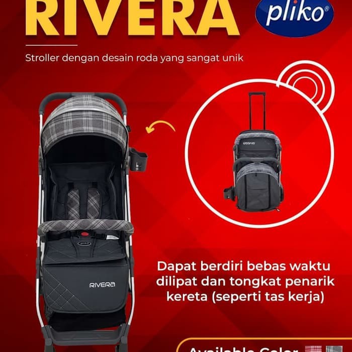 Ready Makassar! Stroller / Kereta Dorong Pliko Rivera