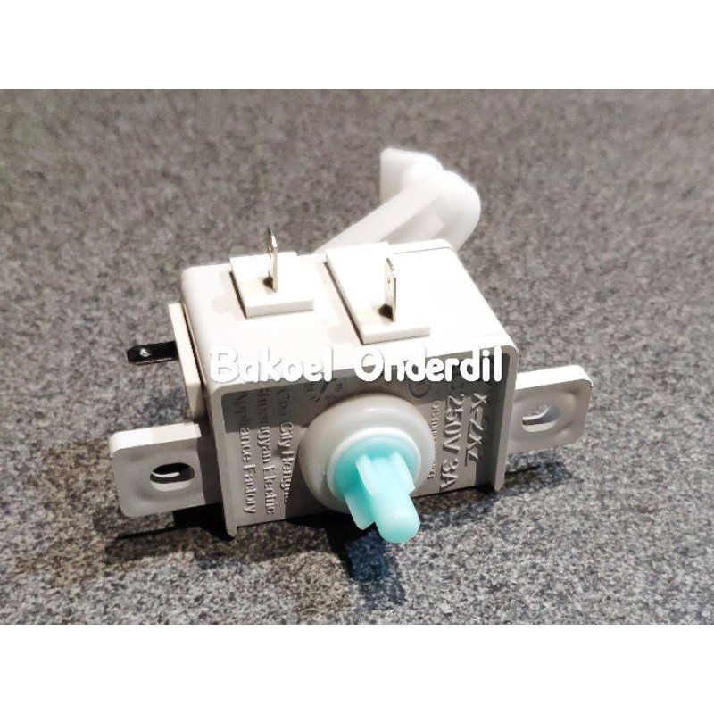 SELECTOR PEMBUANGAN KYX-2XZ ABU-ABU MESIN CUCI 2 TABUNG SANYO AQUA