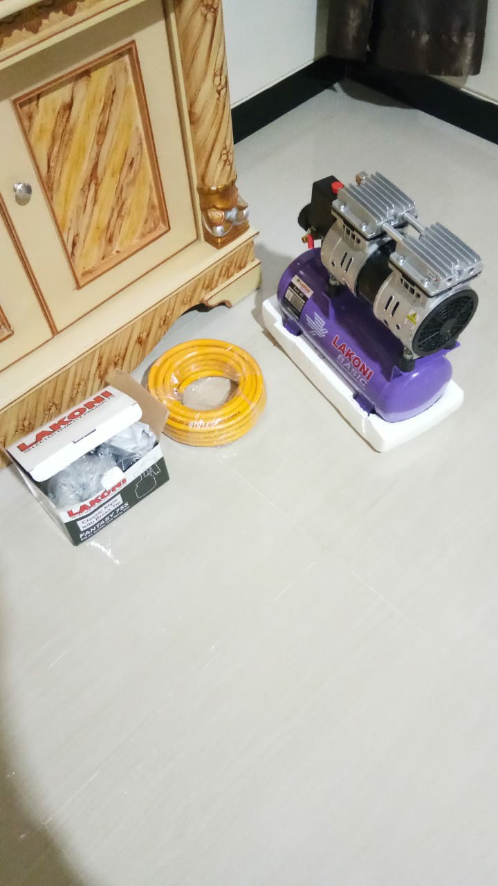 Spray Gun Lakoni 75s / Tabung Bawah / 700ml / Tip 1.5mm / Semprot Cat