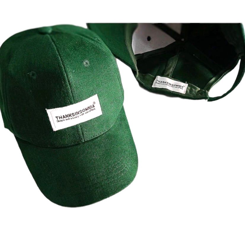 (COD)Promo Topi Baseball Pria Wanita Bordir Cap THANKSINSOMNIA ORIGINAL New Model Premium Dewasa