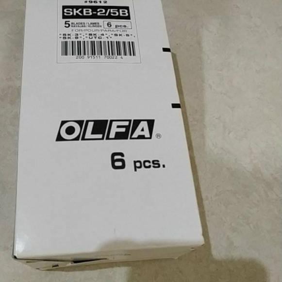 

AA8 Cutter Refill OLFA SKB-2/5B untuk Cutter SK-4 Terkini