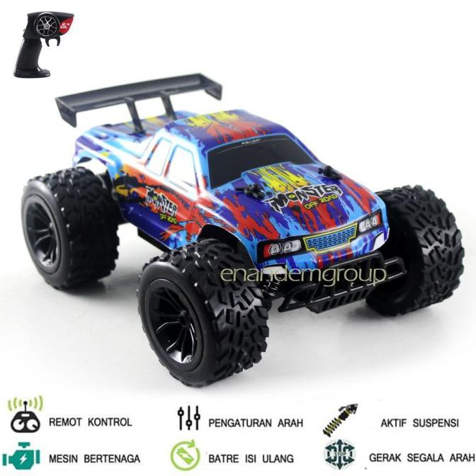 Mobil Remot Kontrol Rc Car Sand Monster Remote Control 2.4ghz rdr 1041