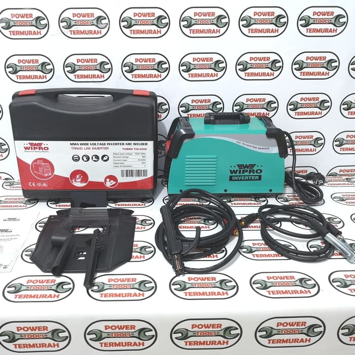 Inverter Las WIPRO 250A Mesin Travo Las MMA TIS-250 Trafo Las 1 Phase