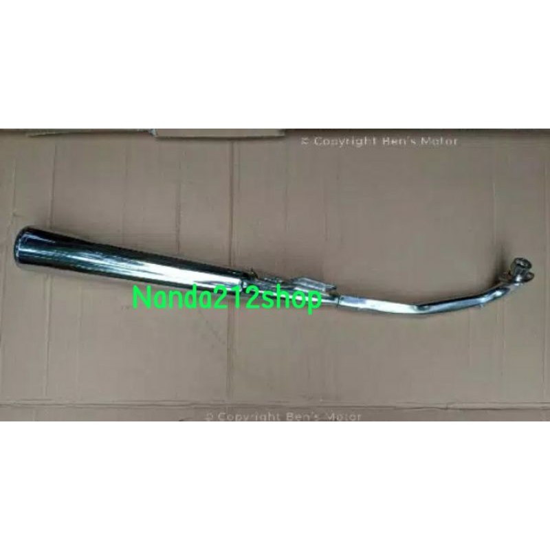 Knalpot standar supra fit lama