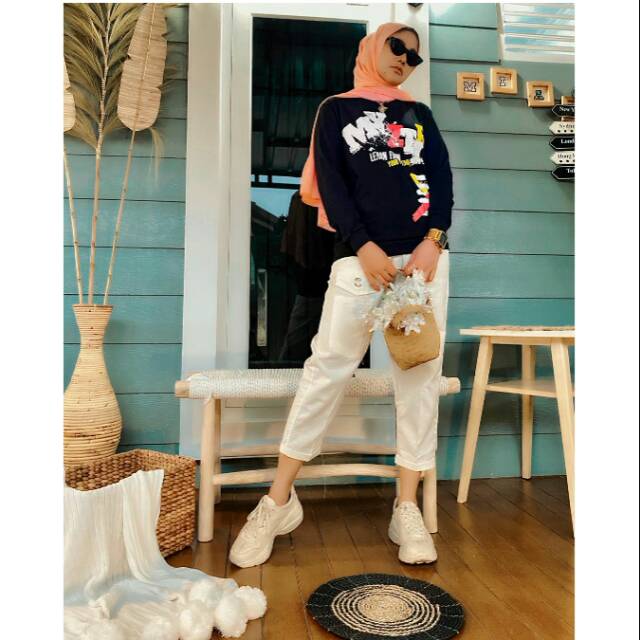 Fashion Numiaa top meyzthar satu set atas bawah by Numiaa