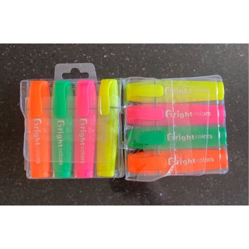 

[SET 4PCS] HIGHLIGHTER SET VA700 / STABILO PENANDA WARNA / SPOTLINER