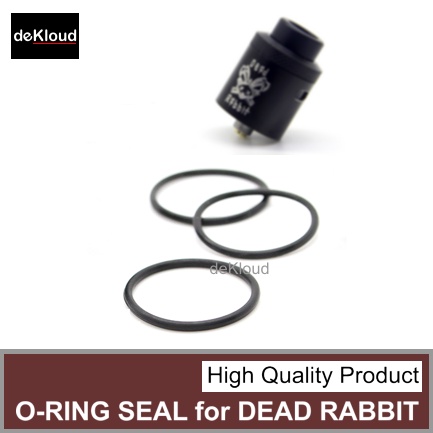 Black O-Ring Seal for DEAD RABBIT 24 RDA | karet sil silikon