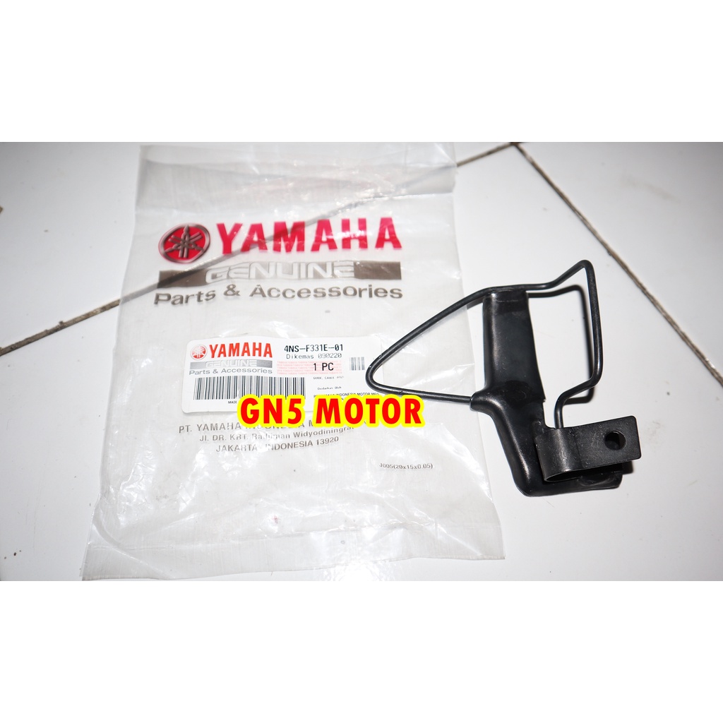 KLEM KLEMAN DUDUKAN SELANG REM CAKRAM F1ZR / VEGA R LAMA CRYPTON ORISINIL YGP ORIGINAL 4WH-F331E-01