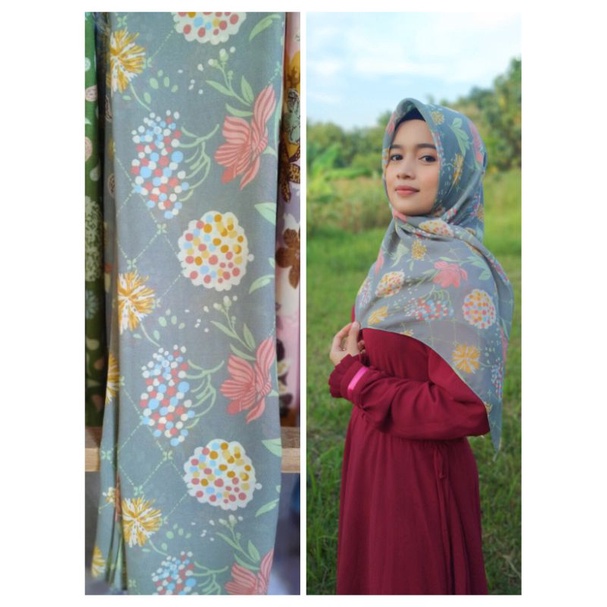 SALE segiempat motif // Hijab Motif // Hijab Premium Berlebel Murah // Hijab Grosir // Konveksi Hija