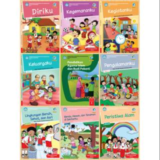 Buku Paket Tematik SD Kelas 1 Tema 1,2,3,4,5,6,7,8 Agama Islam Kurikulum 2013 Revisi 2017