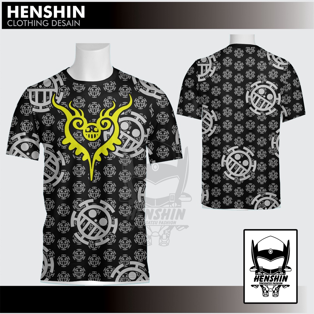 Kaos Batik Anime One Piece Trafagarlaw