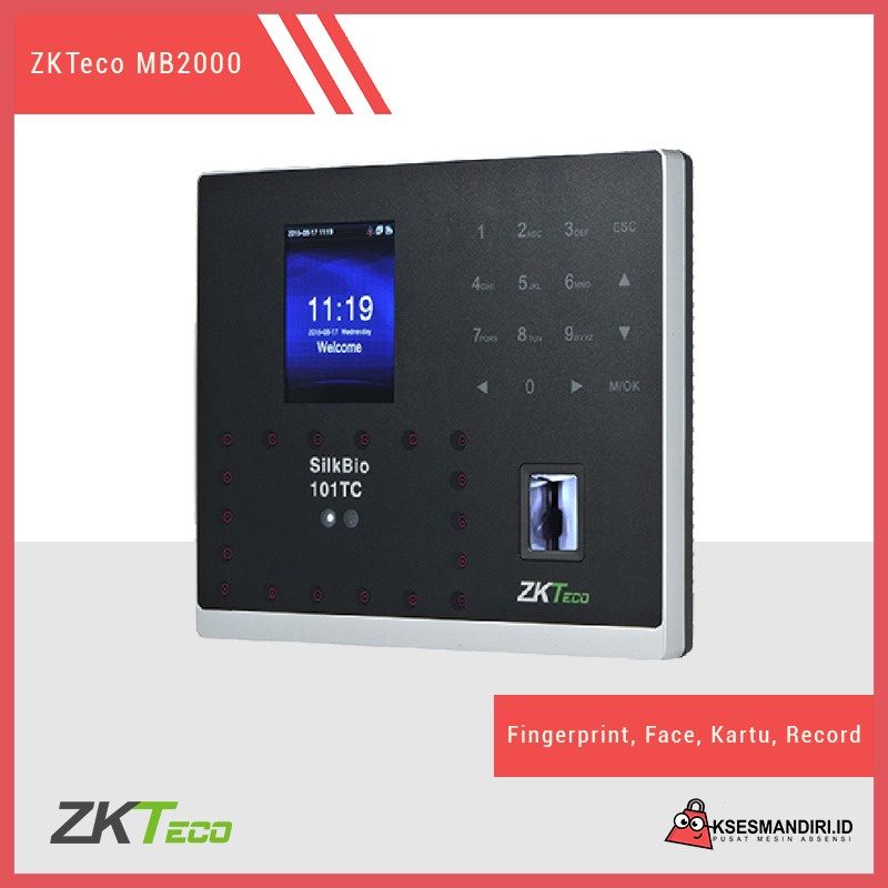 Fingerprint Mesin Absensi &amp; Access Door ZKTeco MB2000