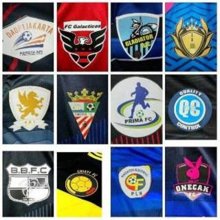 SABLON LOGO PRINTABLE / CUSTOM LOGO JERSEY BOLA POLYFLEX
