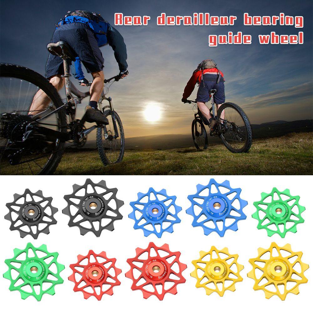 Suyo Pulley Rear Derailleur 12T 14T Bahan Aluminum Alloy Untuk Sepeda Gunung