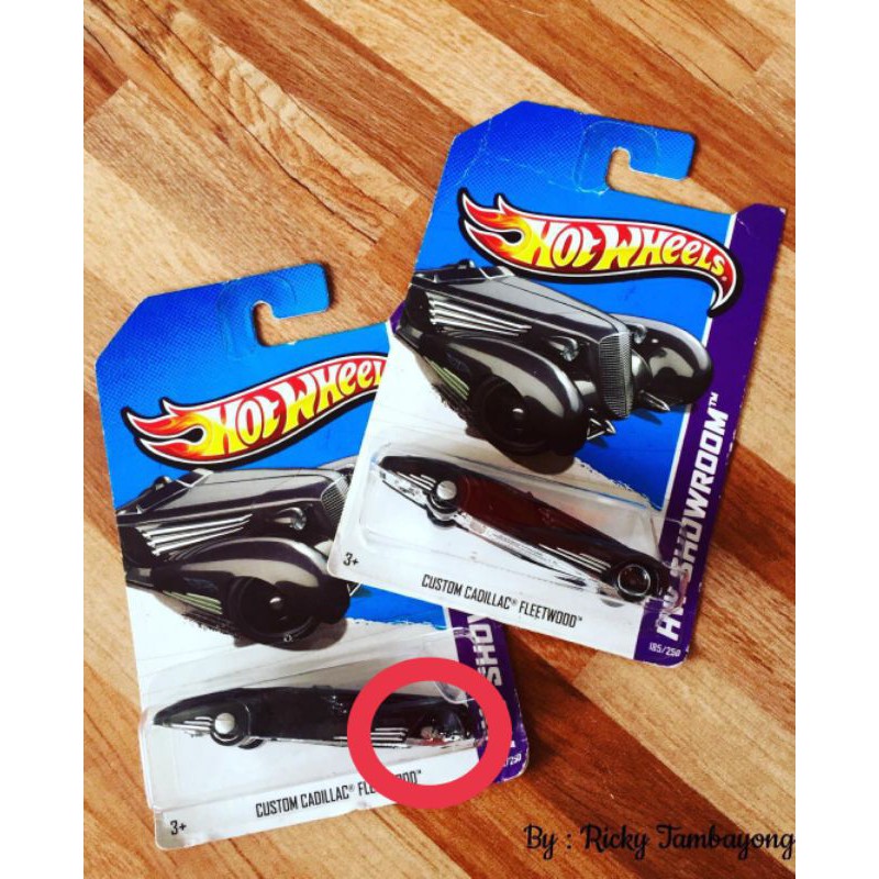 Hot Wheels error Ban