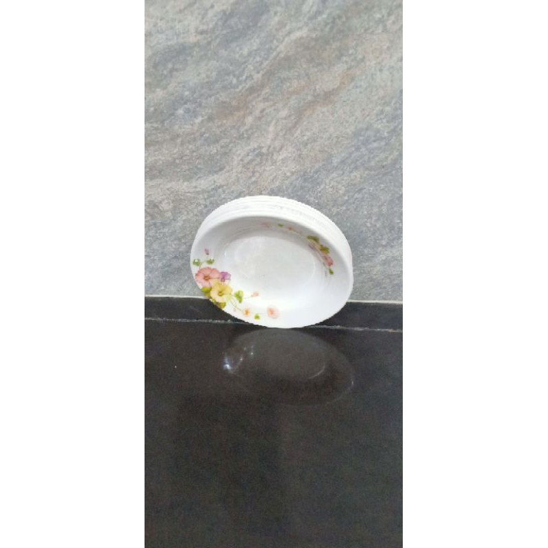 TATAKAN GELAS MELAMINE SINGA SINGI MOTIF BUNGA