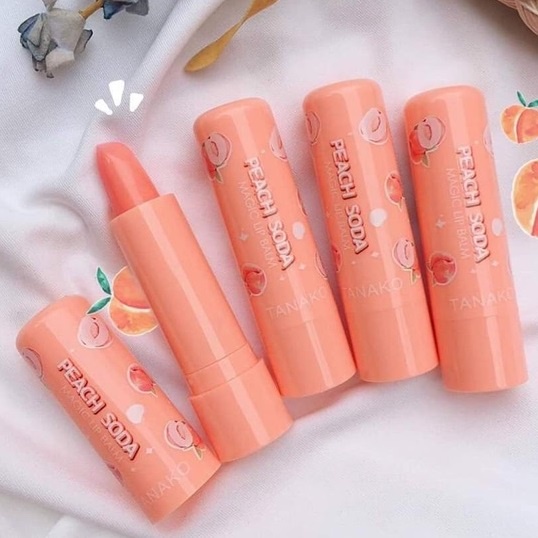 LIPBALM TANAKO PEACH SODA / TANAKO PEACH SODA LIP BALM