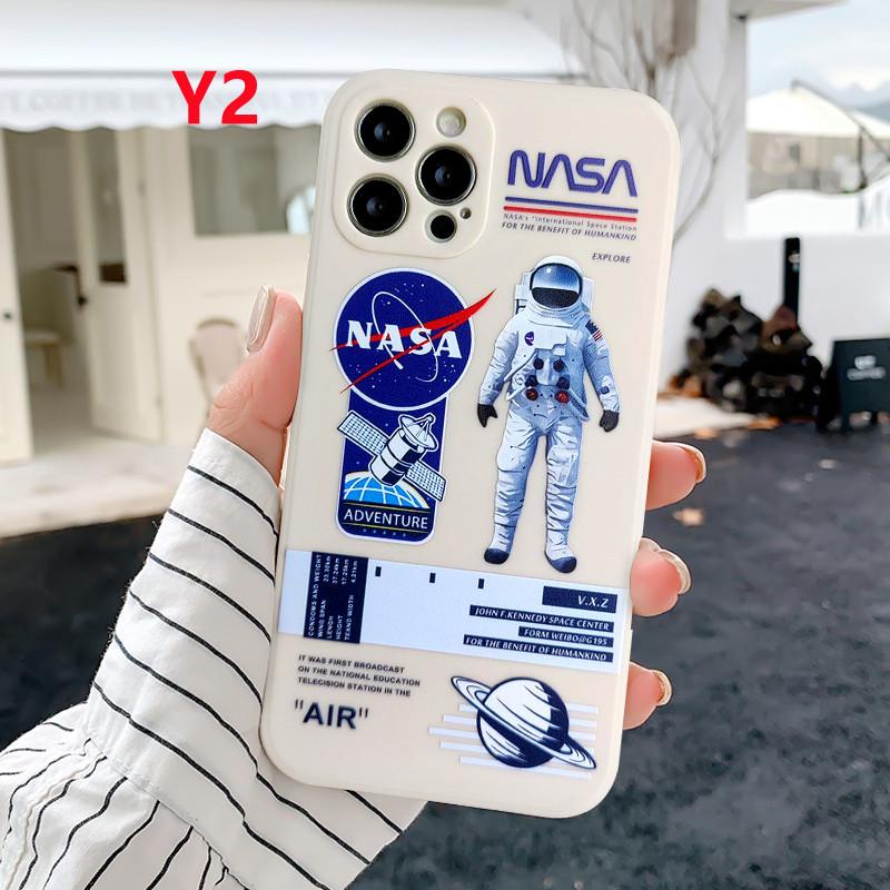 Soft Case Tpu Motif NASA Untuk iPhone 7 8 6 6s plus 11 XR X XS max 13 12 pro max SE 2020