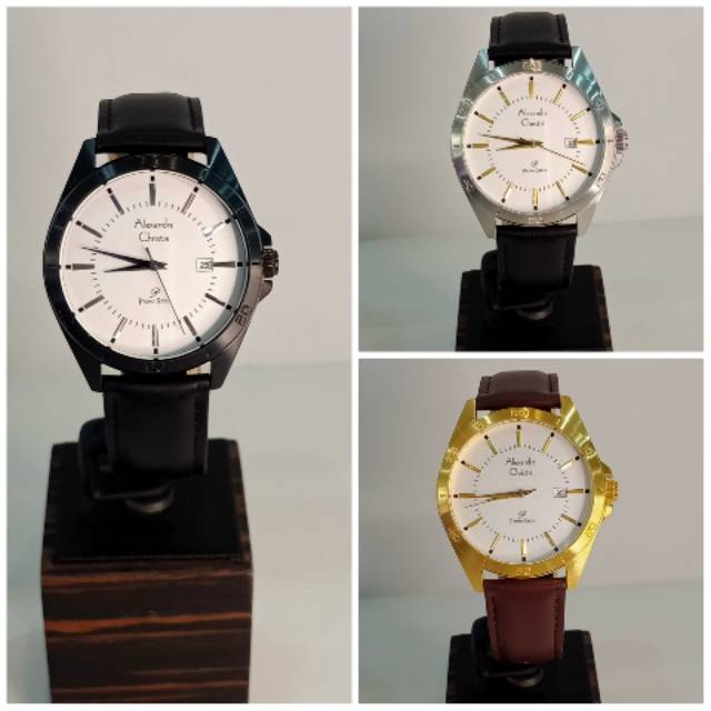JAM TANGAN COWOK ALEXANDRE CHRISTIE 1011 MD ORIGINAL & GARANSI RESMI AC
