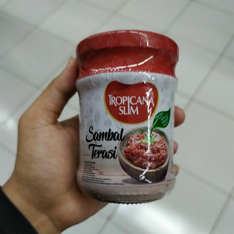 

Sambal Terasi Tropicana Slim 200 gr - sambel botol rendah kalori low calorie sugar free