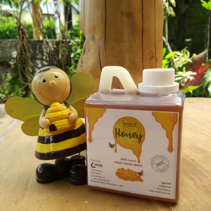 

201nhgg Madu Asli Hutan 'Lentera' 500 Ml | Lentera Raw Forest Honey | Murni Ds201Fs