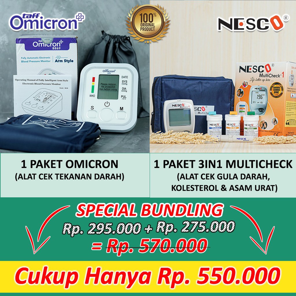 [PAHE] 3IN1 CHECKER NESCO + TENSI DIGITAL OMICRON 499