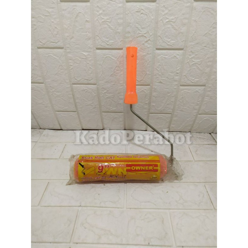 kuas roll cat besar - roll cat - kuas cat roll - roller cat - kuas cat