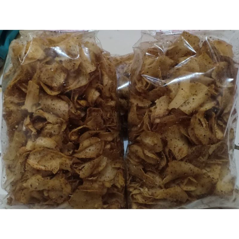 

KERIPIK SINGKONG PEDAS GURIH KHAS BANDUNG UK.250gr