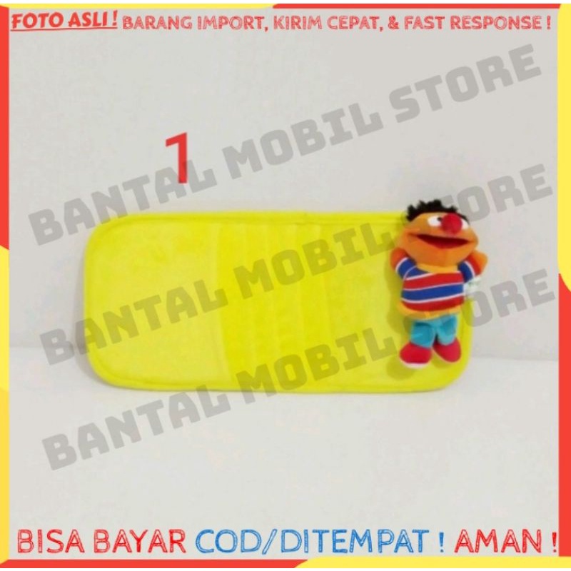 TEMPAT COVER KOTAK CAR CD DVD VCD ORGANIZER SUNVISOR SUN VISOR KARTU CARD GANTUNG MOBIL BONEKA SESAM