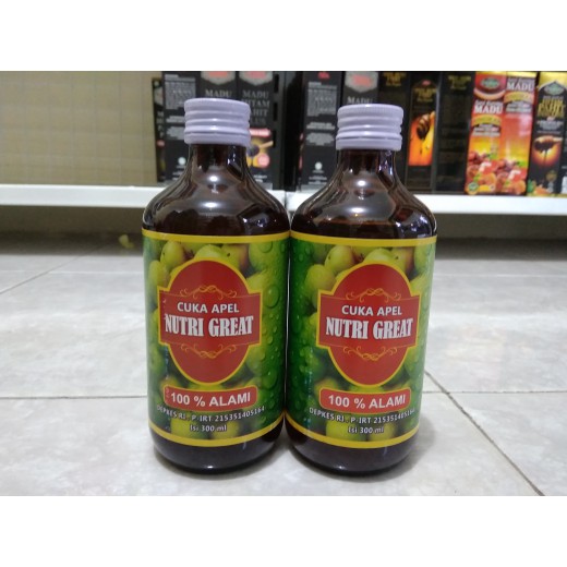 

Cuka Apel Nutrigreat Original / Asli