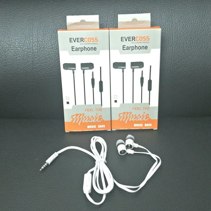 Headset Earphone Handsfree Original EVERCOSS Extrabass Sound GR-11