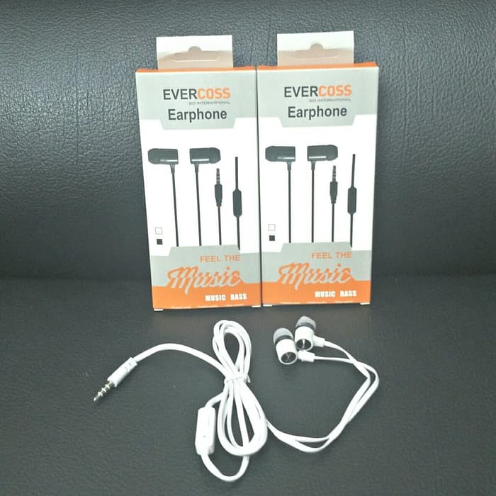 Headset Earphone Handsfree Original EVERCOSS Extrabass Sound GR-11