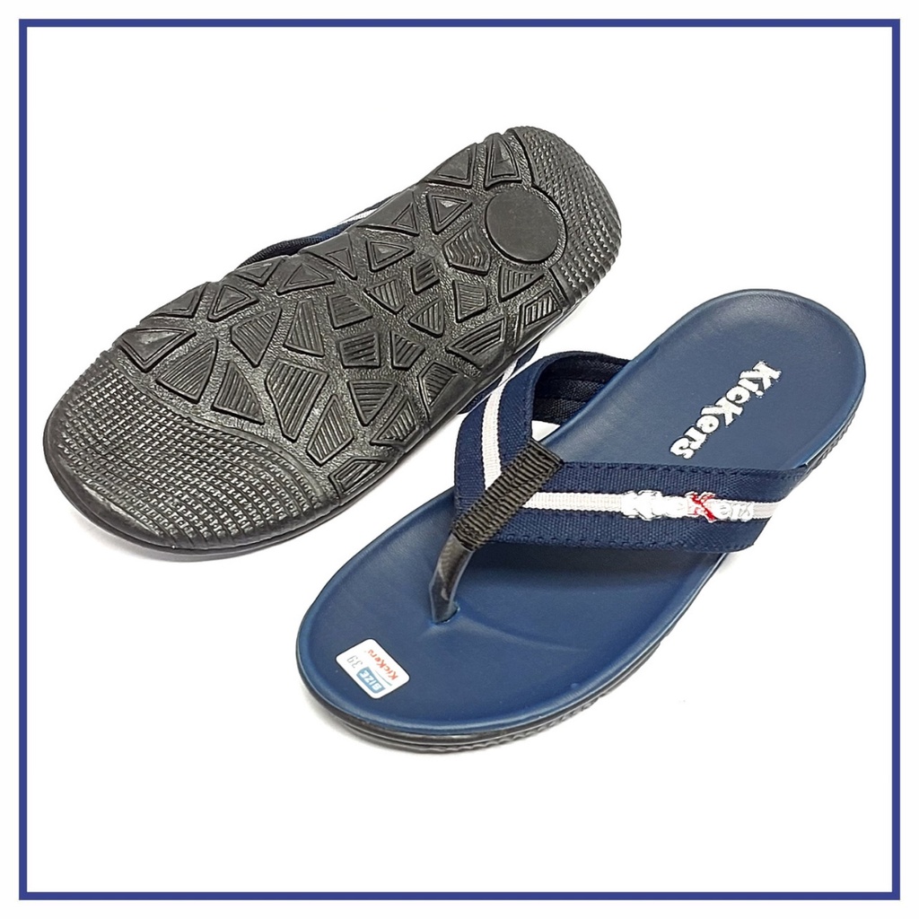 Kickers Sandal Japit Pria Navy - JPB