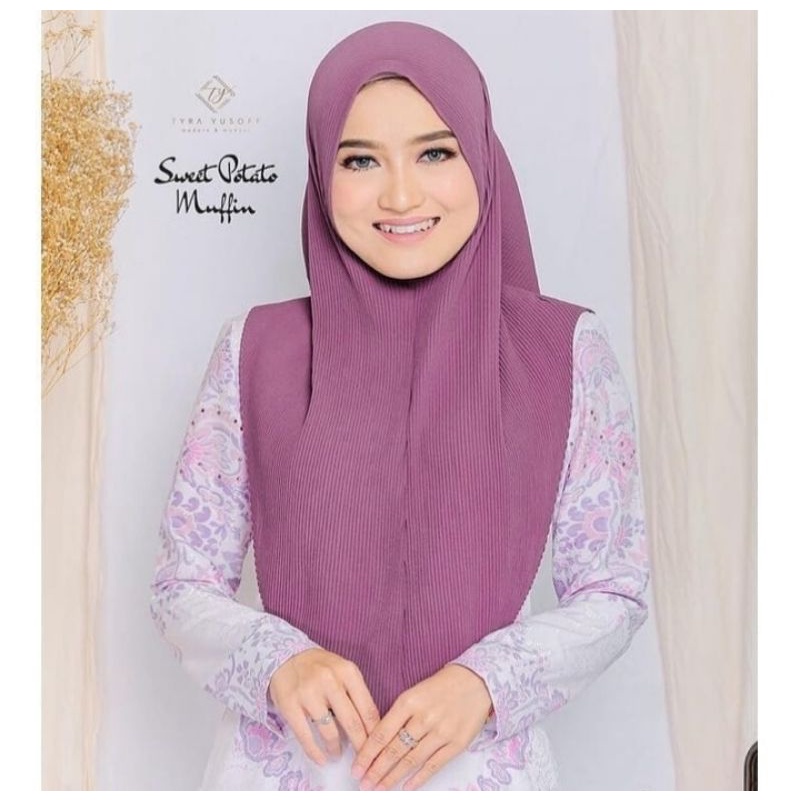 (cod) bergo plisket // bergo pliskit // khimar pliskit // khimar plisket // plisket / pashmina payet