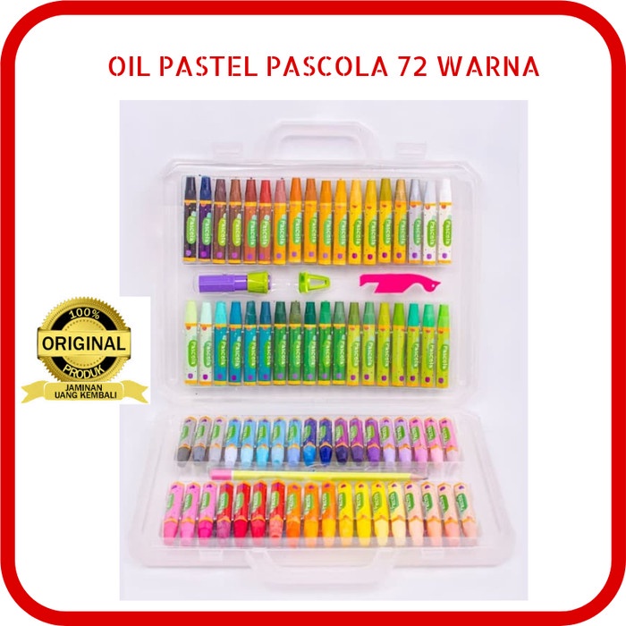 

PASTEL-DRY-OIL- CRAYON KRAYON OIL PASTEL 72 WARNA -OIL-DRY-PASTEL.