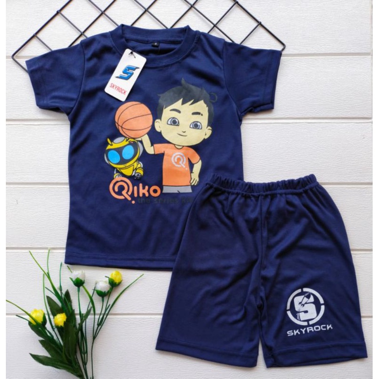 Kaos Distro Anak setelan kaos anak riko series