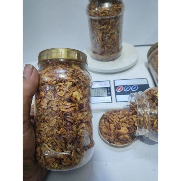 

Brambang Goreng / Bawang merah goreng asli kemasan toples