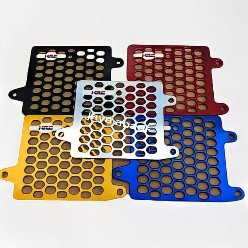 COVER TUTUP KUALITAS TEBAL RADIATOR PCX VARIO 125 VARIO 150 ADV CNC COVER VARIASI MOTOR PLUS BAUT