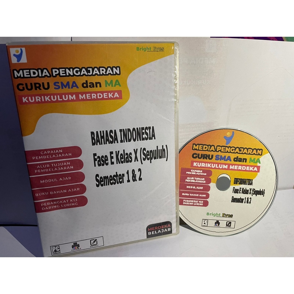 

MODUL AJAR SMA/MA BAHASA INDONESIA FASE E ( KELAS X )