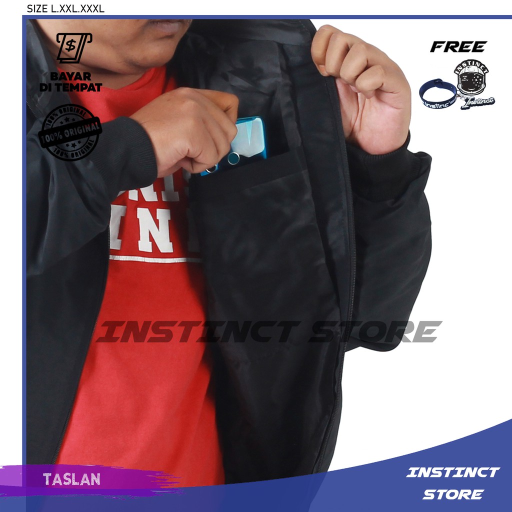 INSTINC JAKET PARASUT JUMBO WATERPROOF