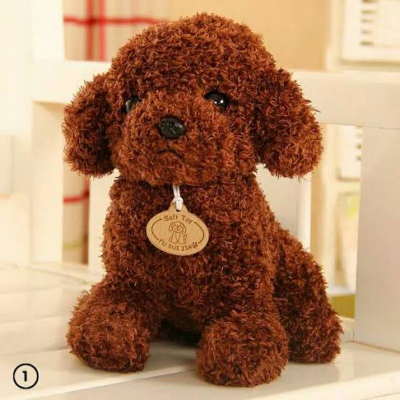 Boneka anjing Poodle