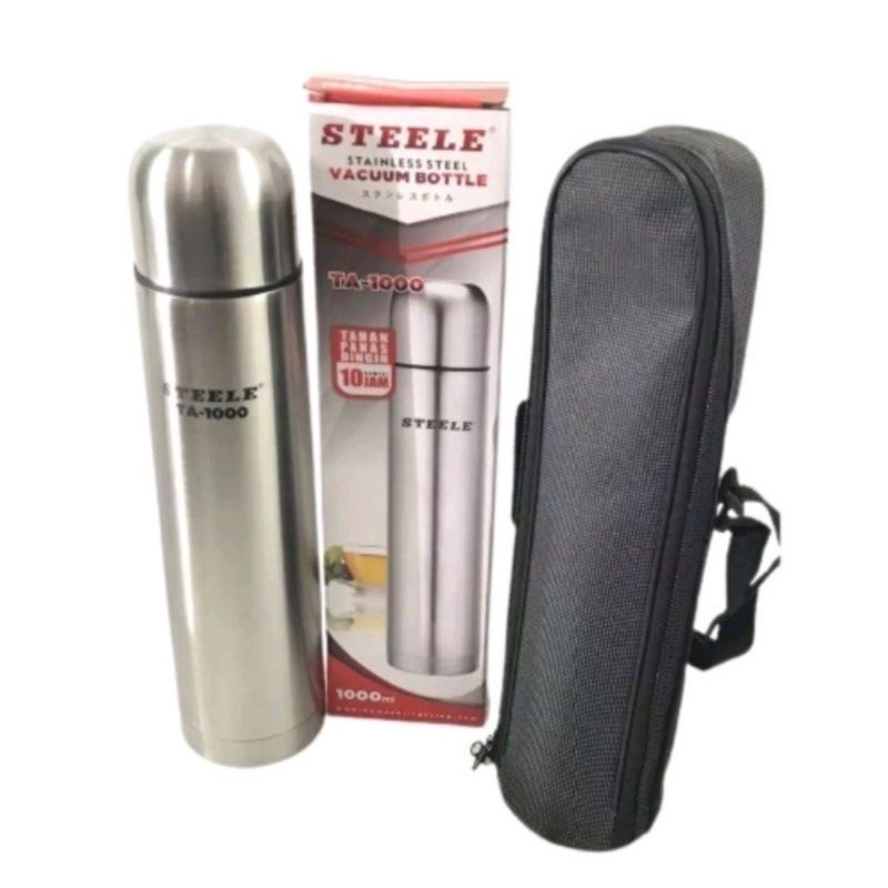 VACUUM BOTTLE / TERMOS STAINLESS STEELE TA-1000 / TA1000 ( 1 Liter )