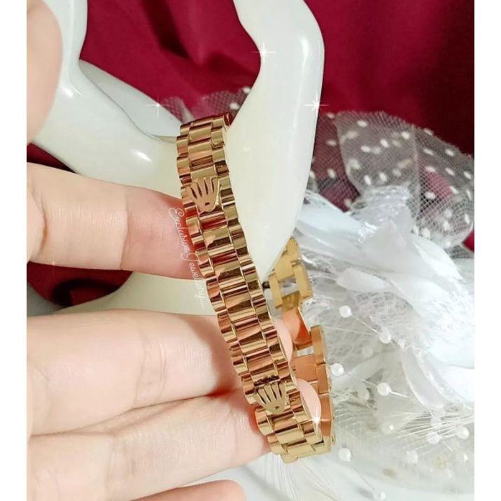 Gelang tangan rantai tittanium