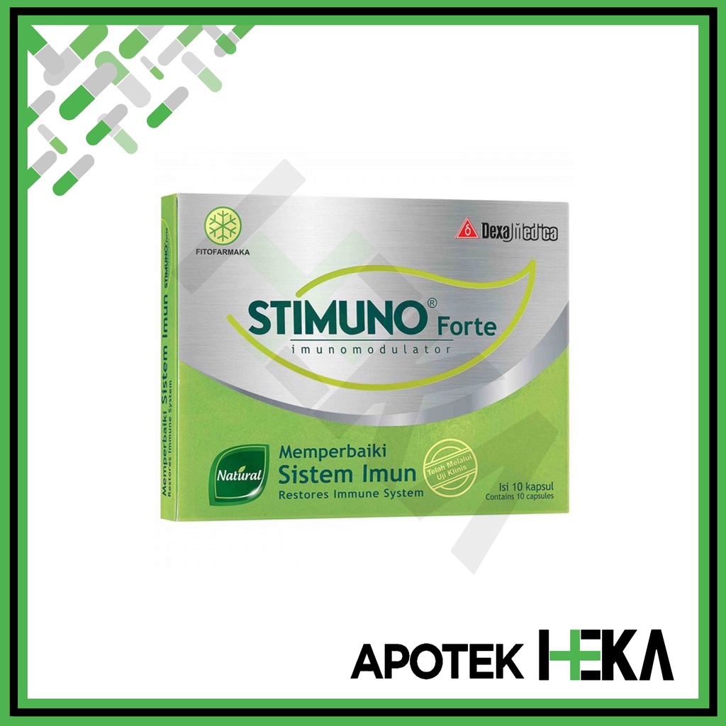 Stimuno Forte Kapsul isi 10 Tablet - Menjaga Sistem Imun (SEMARANG)