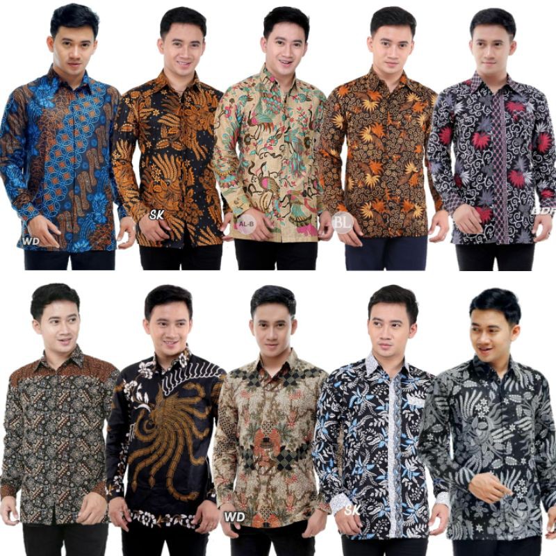 Baju Batik Pria Batik Nakula Gus Azmi Syubbanul Muslimin Batik Katun Halus Hadroh Azzahir Hilwa
