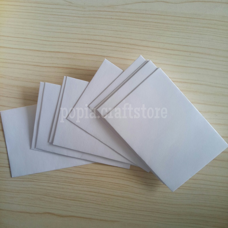 

Amplop Surat Kecil Ukuran 10x7 cm HVS Putih 70gsm | 50 lembar