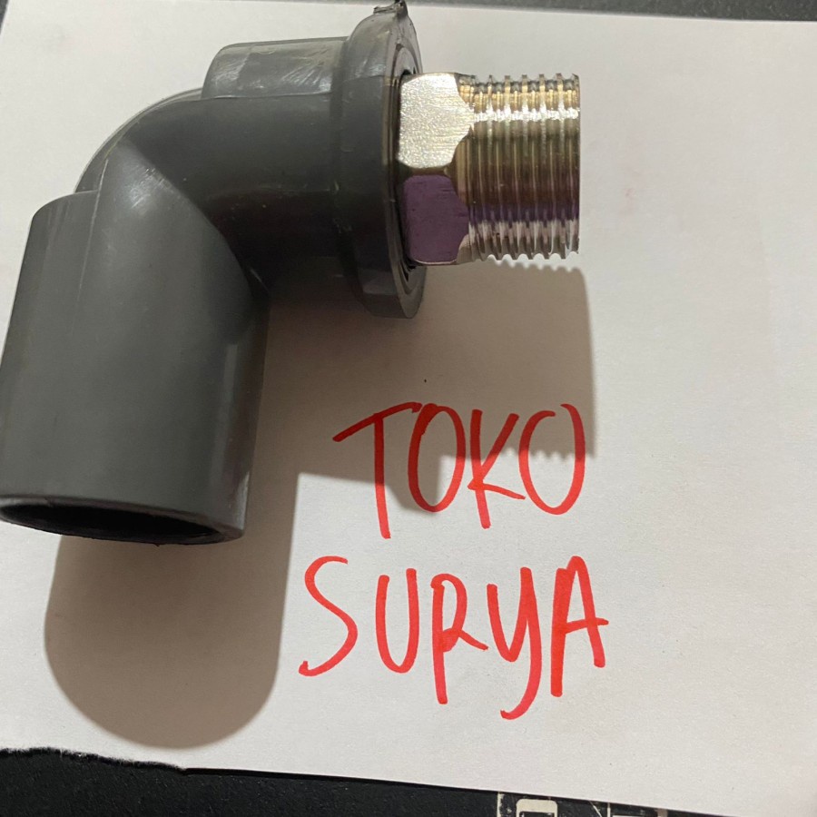 KENI DRAT LUAR 1/2" KENI DRAT LUAR 3/4" KNEE DRAT LUAR 1/2"  KNEE DRAT LUAR 3/4" KNEE DERAT LUAR 1/2