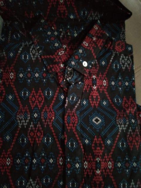 Morris Store Kemeja Batik Songket Pria Motif Clasic