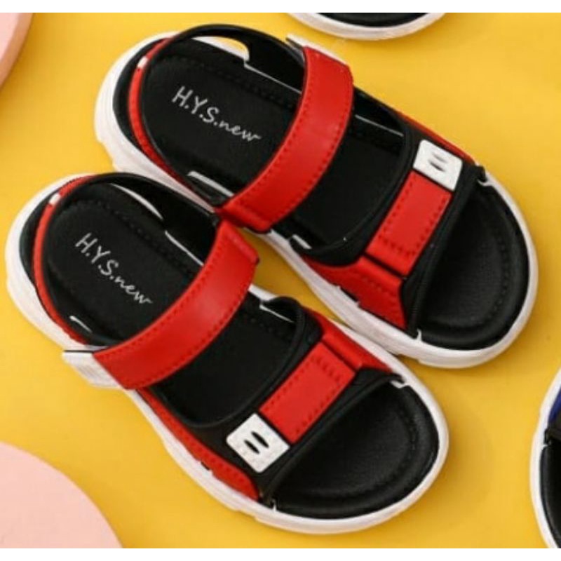 MATEO USHER Sandal Gunung Anak Tali Velcro Import 2/3/4/5